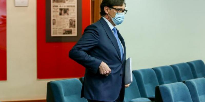 Tercera ola de coronavirus El ministro de Sanidad, Salvador Illa. RRF