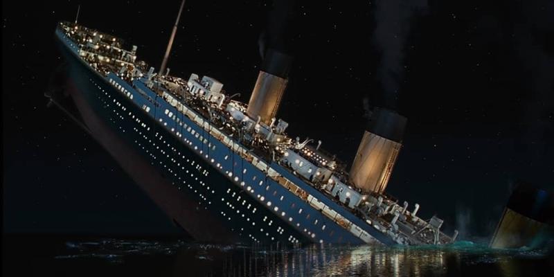 Imagen de una representación del Titanic/applauss Curiosidades e historia del Titanic