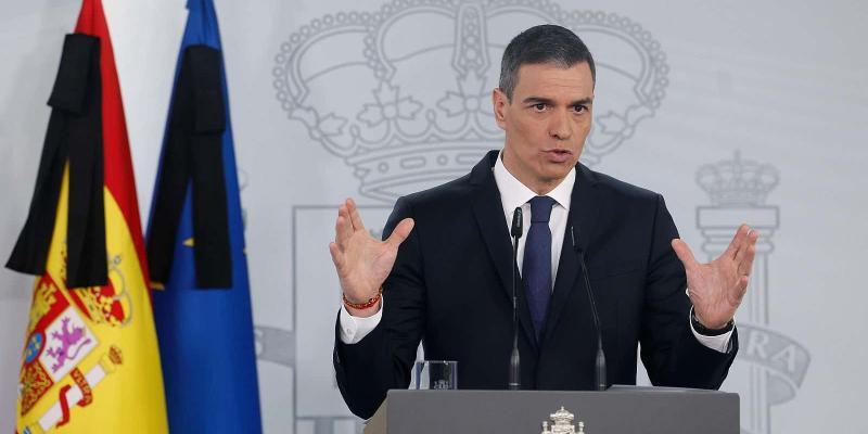 Imagen de Pedro Sánchez/Palencia en la Red El Gobierno defiende los derechos de los trabajadores en el apagón