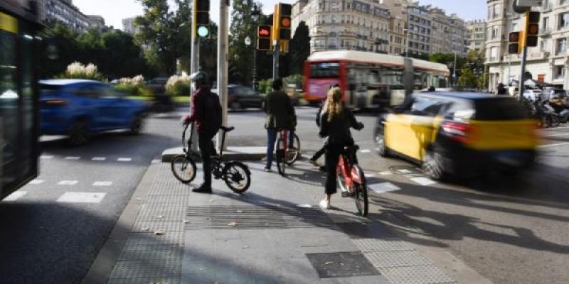 El ruido del tráfico urbano/ ISGlobal Tráfico urbano en Barcelona
