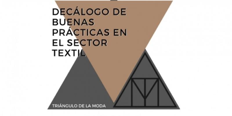 El Triángulo de la Moda trabaja por la sostenibilidad. Foto: triángulodelamoda.com Logo Triángulo de la Moda