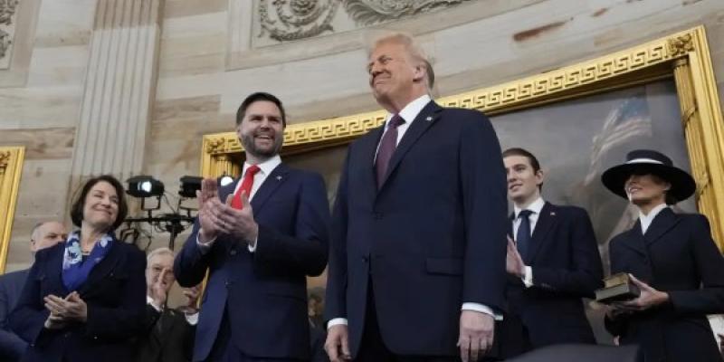 Donald Trump/ Morry Gash / AP Investidura de Donald Trump