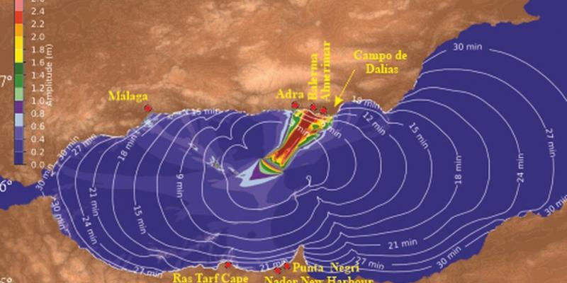 Tsunami en Andalucía/ CSIC Posible tsunami en la costa de Andalucía