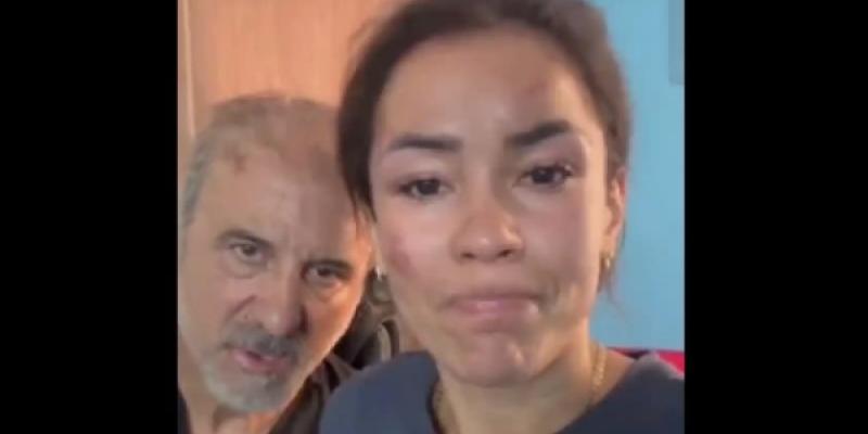 Pareja de viajeros tras la violación - Redes sociales de la pareja Pareja de viajeros