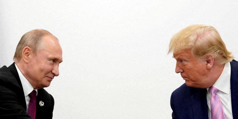 Imagen de Putin y Donald Trump/France 24 Negociaciones en Ucrania