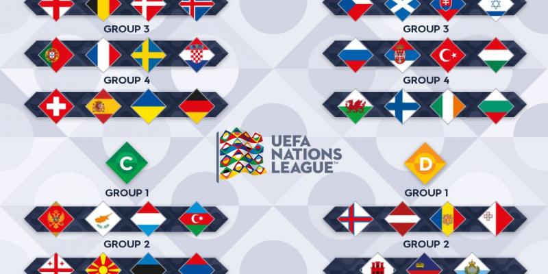 Suiza, Alemania y Ucrania, los rivales de España en la UEFA Nations League