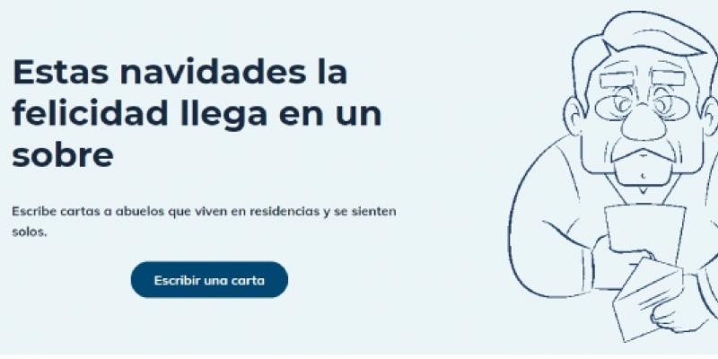 Una carta para un abuelo/ Adoptaunaabuelo.org Una carta para un abuelo, logo página web