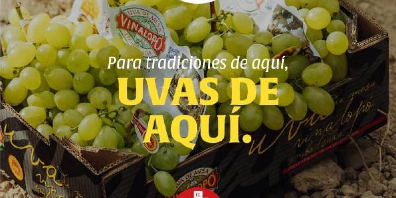 Cartel uvas de aledo