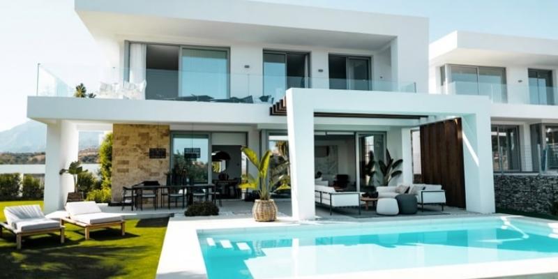 Imagen de una casa de lujo en Ibiza/Archivo Alquiler de casas y villas para estas vacaciones en Ibiza