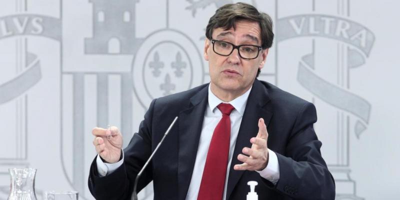La vacunación irregular en España Salvador Illa. EP