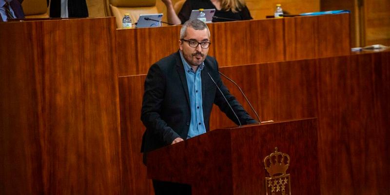 Más Madrid El diputado de Más Madrid y portavoz en la Comisión de Sanidad, Javier Padilla.