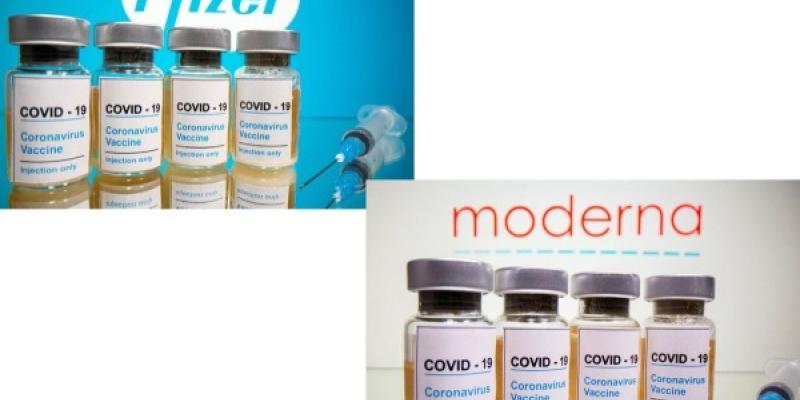 Vacunar con Pfizer y Moderna