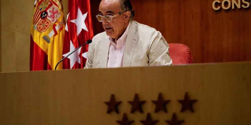 Variante india / Diario de Burgos El consejero de Sanidad de la Comunidad de Madrid, Antonio Zapatero