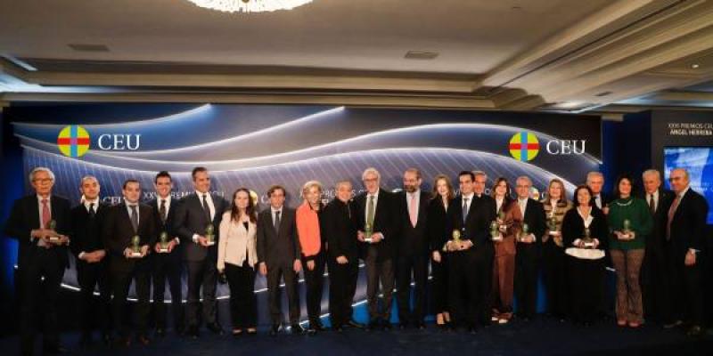 Del Bosque, este lunes en Madrid | Foto de la Fundación San Pablo CEU Del Bosque, este lunes en Madrid