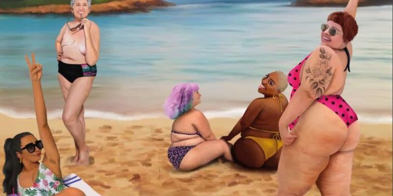 Imagen de la campaña de Igualdad sobre los cuerpos de mujeres/Yahoo Noticias Igualdad lanza una campaña para reivindicar la diversidad de cuerpo sin complejos