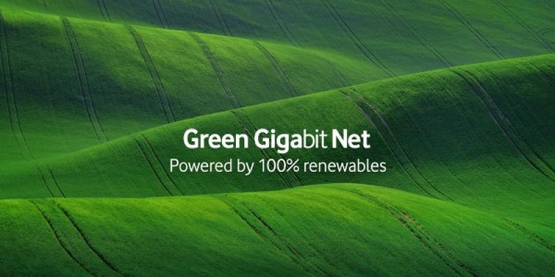 La Red de Vodafone será 100% ecológica Vodafone tendrá su red de energía impulsada con energías renovables