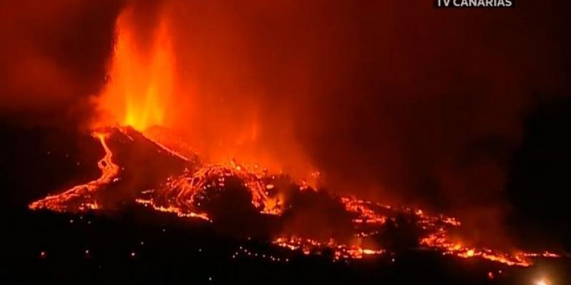 TV Canarias Erupción en La Palma