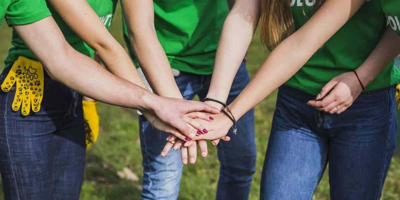 Imagen de un grupo de voluntariado/FEJIDIF Los voluntariados son cada vez menos frecuentes