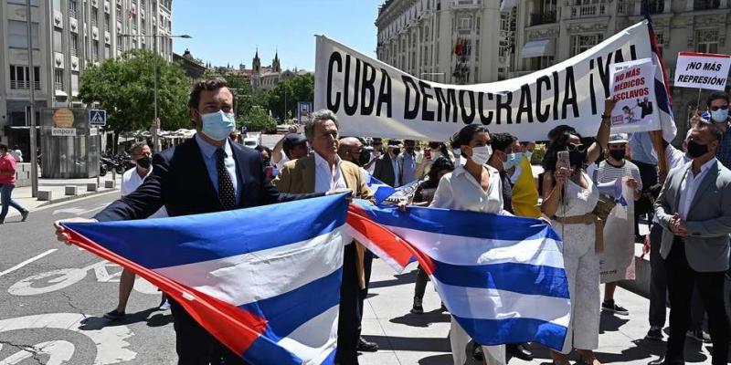Vox pide al Gobierno que condene la represión de las protestas en Cuba Vox pide al Gobierno que condene y denuncie la represión de las protestas en Cuba