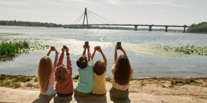 Niños en su vuelta al cole