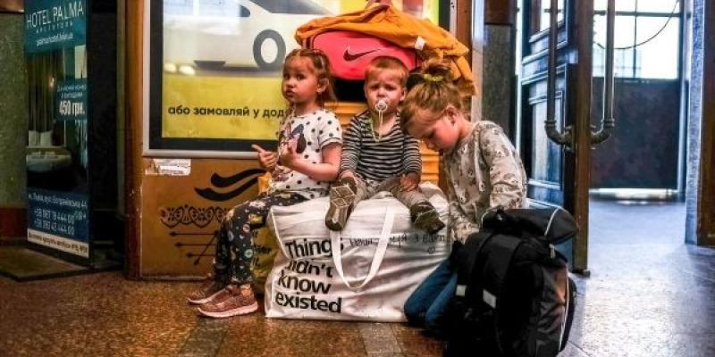 La vuelta al cole de los menores ucranianos