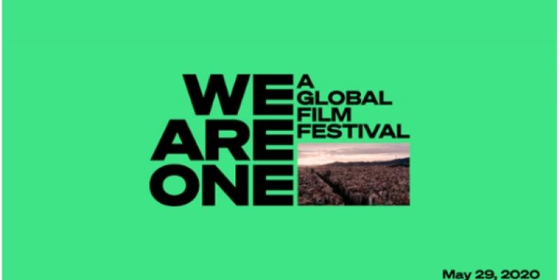 We Are One: A Global Film Festival, un festival de cine online que pasará a la historia Cartel del festival We Are One: A Global Film Festival