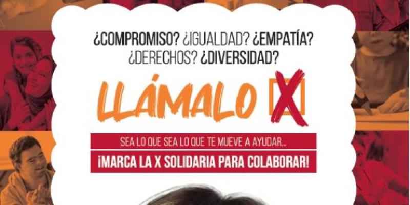 Cartel de la campaña X Solidaria 