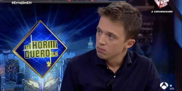 Íñigo Errejón Pablo Motos Hormiguero