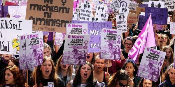 Día Internacional de la Mujer, en España