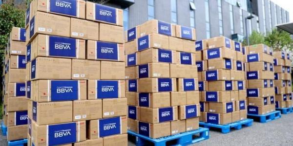 BBVA se ha comprometido a donar 35 millones de euros a nivel global para apoyar a los sistemas públicos de salud.