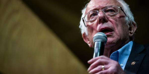 Bernie Sanders / Crédito: Zach Gibson/Getty Images