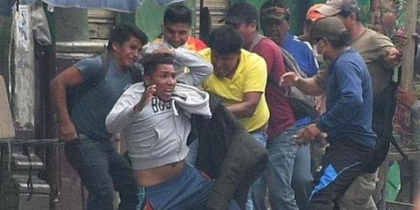 Bolivia manifestantes