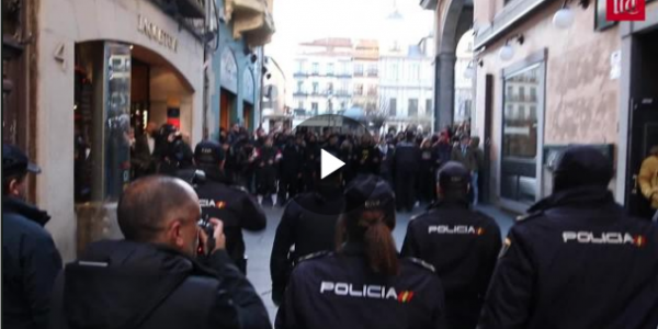 Radicales de Izquierda acosan a militantes de Vox en Segovia