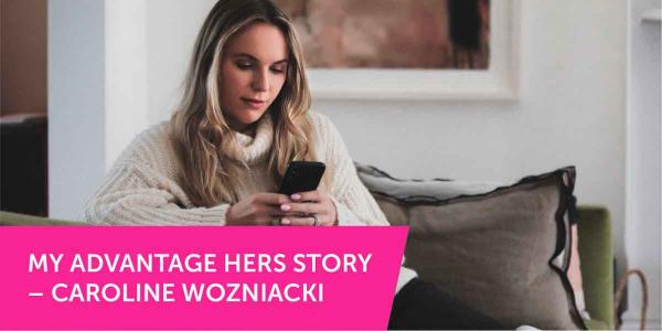 Caroline Wozniacki abandera la campaña de Advantage Hers