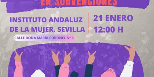 La Junta andaluza suprime las ayudas contra la violencia machista a 241 ONG.