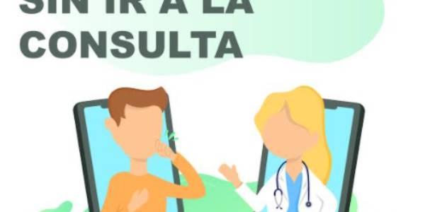 Cartel de la campaña llevada a cabo desde ConArtritis sobre telemedicina 