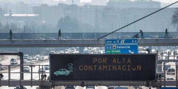 Contaminación Madrid