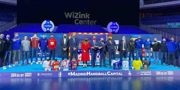 La Copa del Rey de balonmano se disputará en el WiZink con público reducido