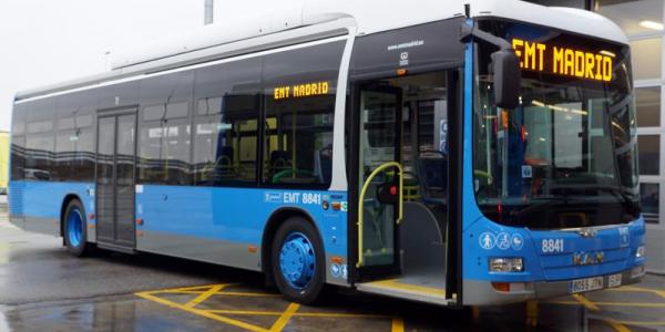 Un autobus de la EMT de Madrid