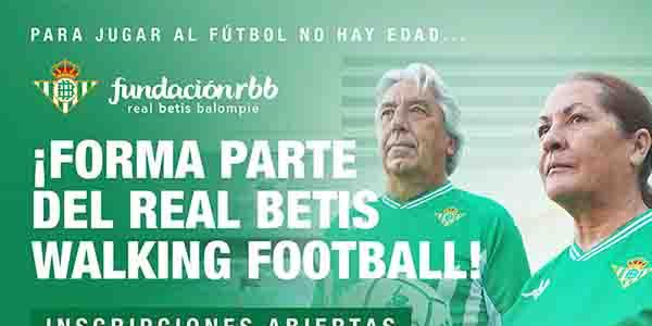 La Fundación Real Betis comienza con un proyecto llamado Walking Football 