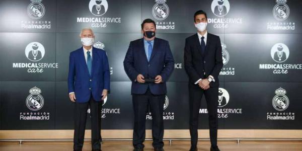 La Fundación Real Madrid trabaja con Medical Service Care desde 2018