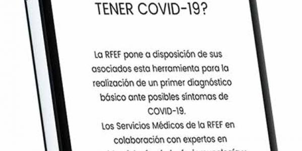 FutCov es la aplicación de la RFEF para identificar los síntomas del Covid - 19