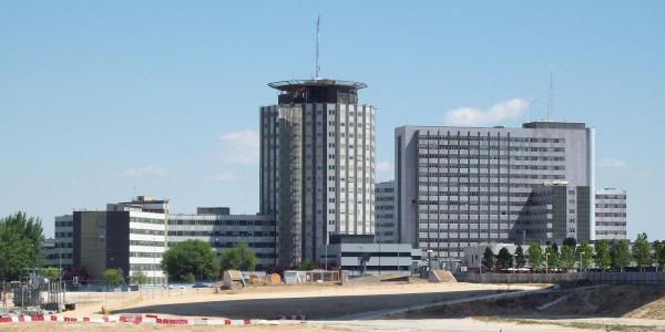 La Paz University Hospital, in Fuencarral-El Pardo district in Madrid (Spain).