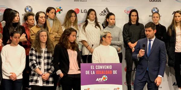 Las futbolistas de la Liga Iberdrola irán a la huelga si no se firma el Convenio colectivo