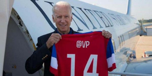 Joe Biden defendió la igualdad salarial en el fútbol cuando fue vicepresidente