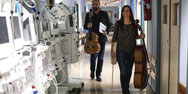 Músicos por la salud hospitales