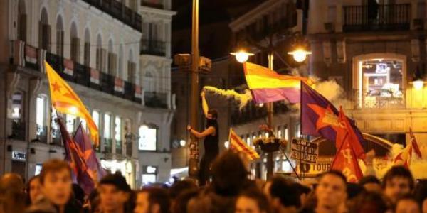 Manifestantes Ultraderechistas