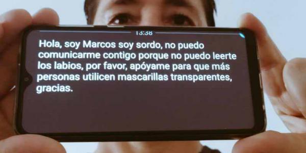 Marcos Lechet lucha por la accesibilidad en la comunicación