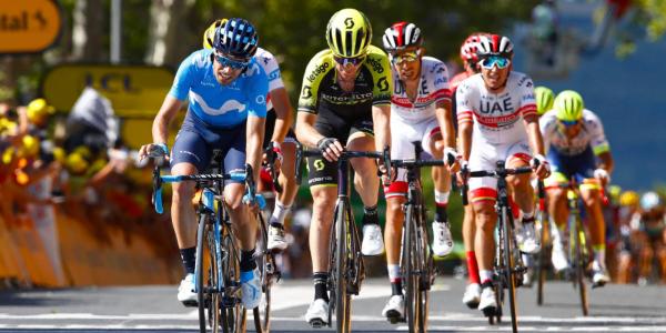Mikel Landa caída Tour Francia