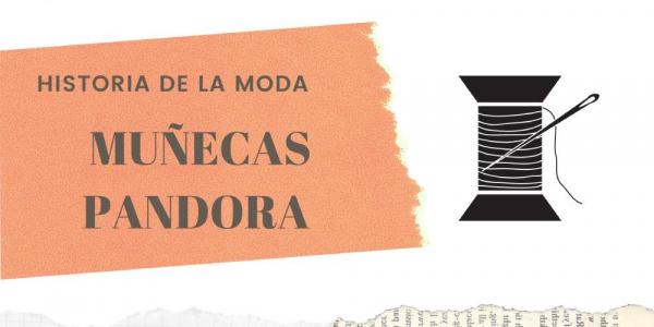 Infografía con texto muñecas Pandora